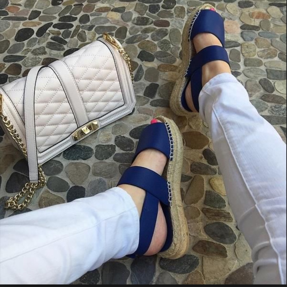 Vince snakeskin espadrilles